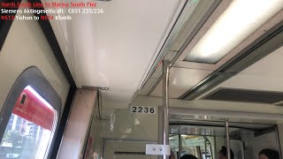 ⁴ᴷ⁶⁰ [Good enough] SMRT Trains, NSL Train Ride [Yishun → Khatib] - Siemens C651 235/236