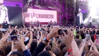 Black Eyed Peas & Ariana Grande - Where Is The Love - ONE LOVE MANCHESTER (HQ)