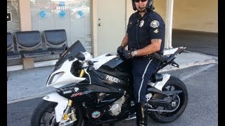 Long Beach Police Motor Patrol BMW S1000RR Show Bike ~ Donated By Long Beach BMW