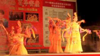 【小黑拍攝】2011/2/3大年初一《東方藝術團》山西宮表演--天舞