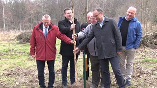 PUNKTum Tag des Waldes in Wildenstall mit Preisverleihung und Baumpflanzung