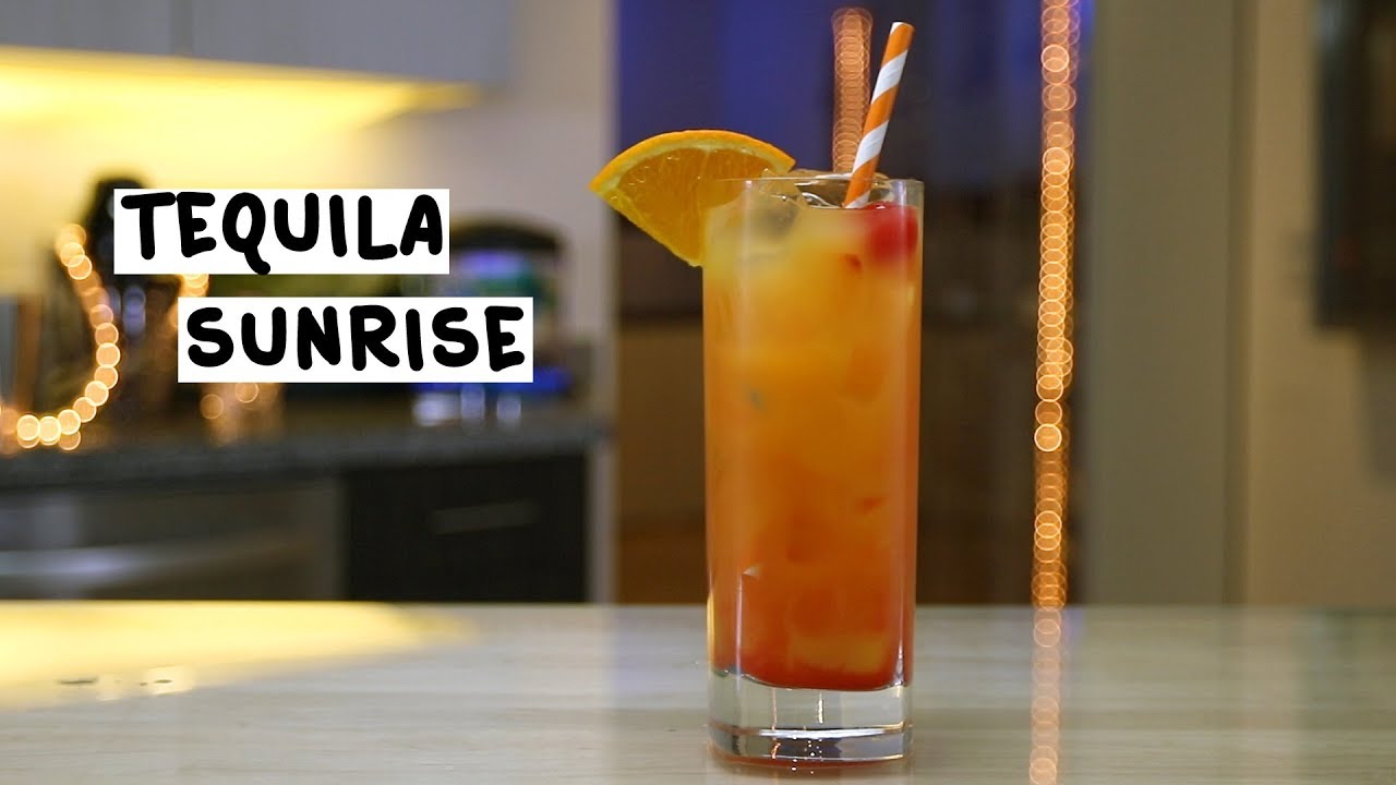 Tequila Sunrise Tipsy Bartender