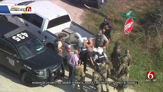 Muskogee Co. Deputies Arrest Domestic Assault & Battery Suspect In Haskell
