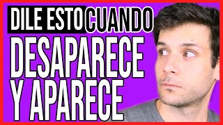 ⚠️ Dile Esto Cuando Se Desaparece Y Aparece ⚠️ [DALE UNA LECCIÓN] | JORGE ESPINOSA