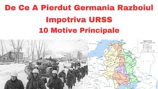 De Ce A Pierdut Germania Razboiul Impotriva URSS - Frontul de Est in 1941