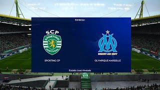 Sporting CP vs Marseille | Estádio José Alvalade | 2022-23 UEFA Champions League | PES 2021