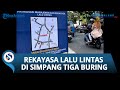 Dishub Kota Malang Kembali Lakukan Rekayasa Lalu Lintas Di Simpang Tiga Buring Kota Malang