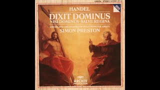 Handel - Dixit Dominus - Simon Preston, Westminster Abbey Orchestra \u0026 Choir (1988) [Complete CD]