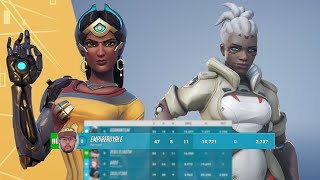 Sojourn AND Symmetra Is *EASY* 40k In Competitive | Overwatch 2 | PC