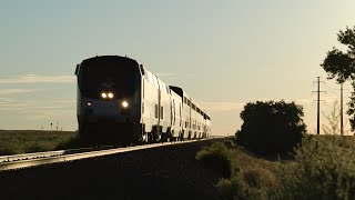 Amtrak California Zephyr at Sunrise - AMTK 148 - Nice NF K5LA