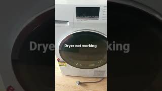 haier 8kg condenser dryer