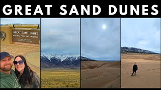 Exploring the Great Sand Dunes National Park: A Colorado Adventure | Hiking \u0026 History | April 2024