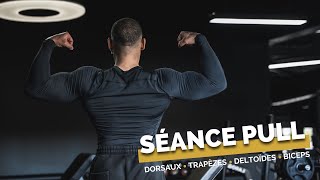 Séance PULL (DOS/BICEPS), je t'explique comment prendre un maximum de muscle !