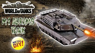 [Lắp ráp 3D] Xe tăng M1 Abrams (M1 Abrams Tank) , Hoa Kỳ - World of tanks