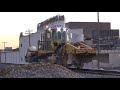 csx mow pts90c stabilizer and rhino mark iv tamper in action on 11 22 21