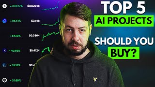 My TOP 5 Crypto AI Coins for 2024 - 100X Next Bull Run