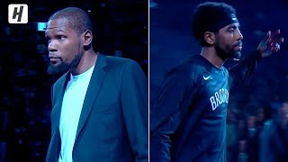 Kyrie Irving & Kevin Durant Get Introduced for Brooklyn Nets | October 23, 2019-20 NBA Season