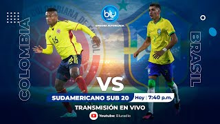 En vivo: Colombia vs. Brasil, Sudamericano Sub-20