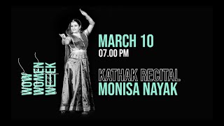 WOW! WORLD OF WOMEN - Kathak dance by Monisa Nayak