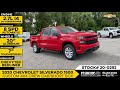 reaumechev new 2020 chevrolet silverado 1500 custom 4x4