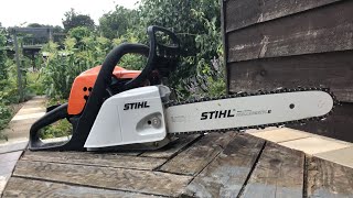 Stihl MS181 Chainsaw - A Rough Guide