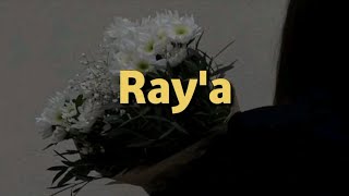 Ray'a - Lirik & Terjemahan