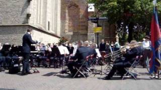 Leger des Heils Ede 75 jaar, Openluchtconcert  Amsterdam Staff Band