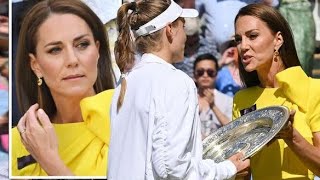 Princess Kate's worst nightmare could come true at Wimbledon after awkward handshake