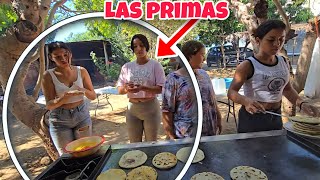 El Dúo De Primas Que Buenas Salieron Para Echar Pupusas😍