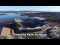 husky stadium drone video tour