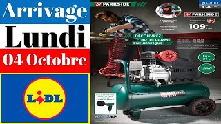Catalogue Lidl France arrivage lundi Brico 4 octobre 2021