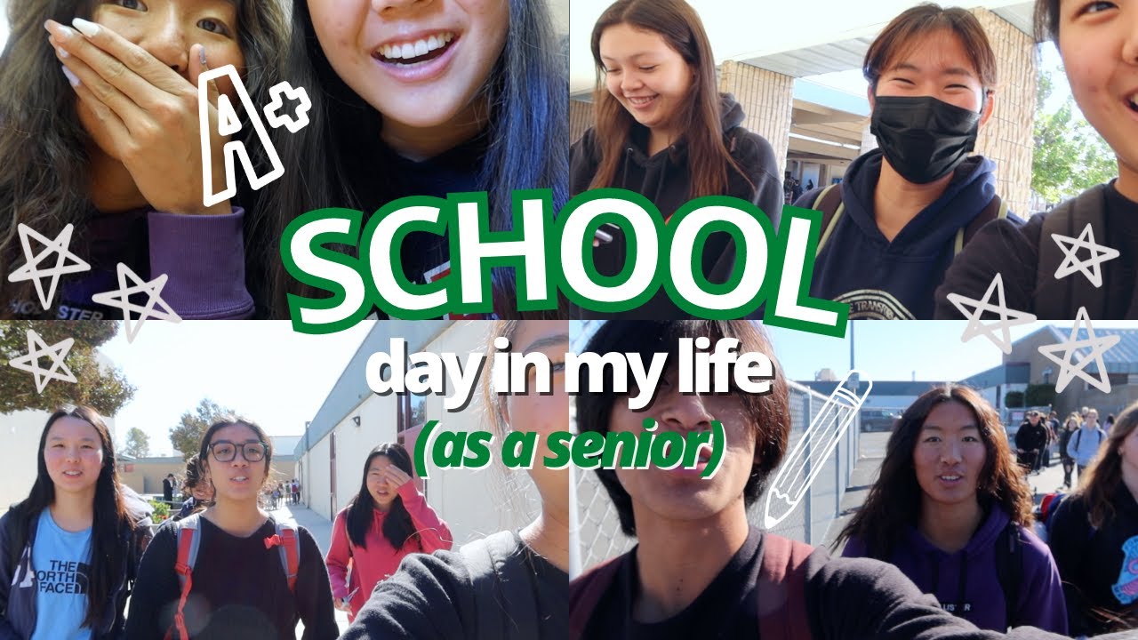 School Day In My Life High School Senior Youtube
