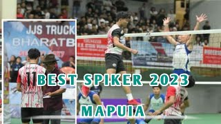 Inter Village 2023 Best Spiker - Mapuia, Khawhai