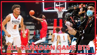 Biosteel All Canadian Basketball Game | Behind the Scenes as a Videographer