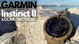 Garmin Instinct II Solar Tactical Review - Compared with Fenix 7X Sapphire Solar