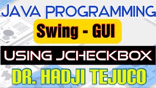 Java Tutorial Series - ( Swing 5) - JCheckBox