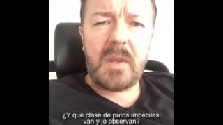 Opinión de Ricky Gervais sobre los toros (subtítulos español)