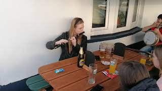 Orlaith McAuliffe - Timmy Flaherty - Aoife and Sarah Murphy - Trad Session in Fenit, Co Kerry.