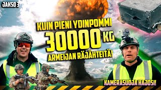 Huge 30,000kg mass explosion looks like Mini NUKE! Old military equipment!