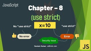 JavaScript - 08 | Use Strict: Level Up Your JavaScript