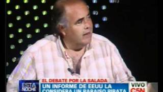 C5N ESTA NOCHE CON GERARDO ROZIN - DEBATE POR LA SALADA