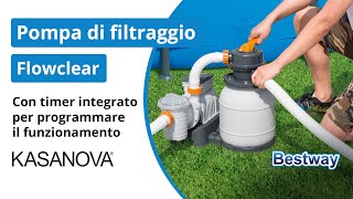 Pompa filtro a sabbia per piscine Flowclear