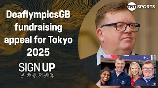 DeaflympicsGB launches fundraising appeal for Tokyo 2025 🇯🇵