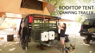 Our Rooftop Tent Camping Trailer