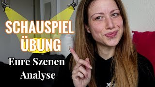 ONLINE COACHING - Schauspielern lernen//😱 Ich analysiere eure Szenen