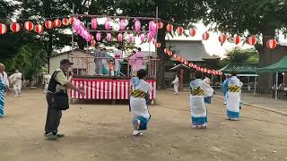 八街一区の盆踊り 落花生音頭