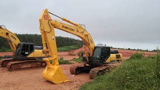 SUMITOMO model sh350 New Generation of dash heavy equipment