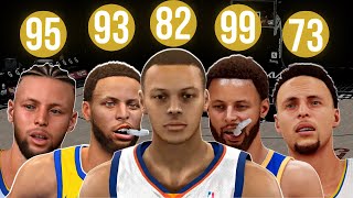 Putting 5 Different Versions Of Steph Curry In The 3-Point Contest... | NBA 2K22 Next Gen