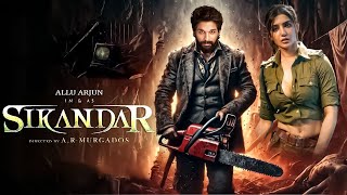 Allu Arjun's Sikander New South Action Movie 2025 | Latest New Released Full Hindi Dubbed Movie 2025