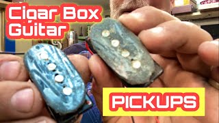 Cigar Box Guitar - PICKUPS